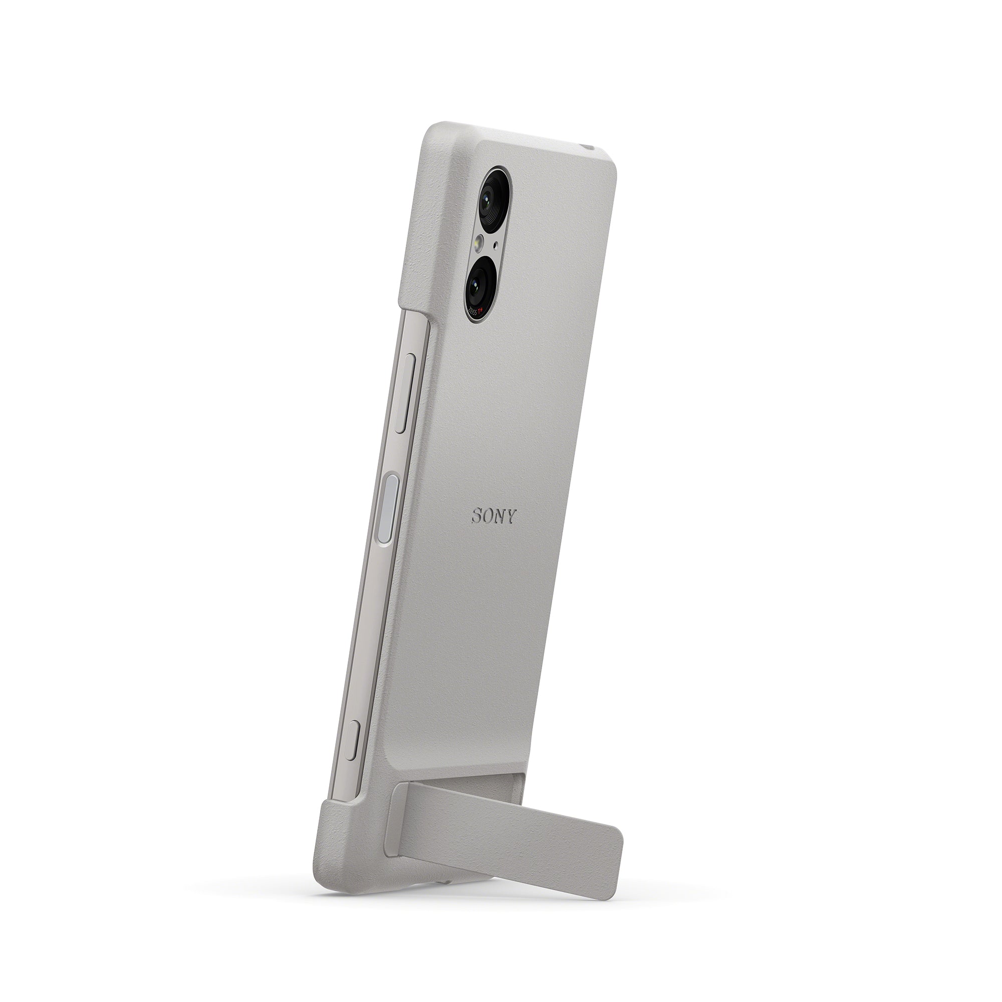 Original Sony Xperia 5 V Case with Stand XQZ-CBDE - White