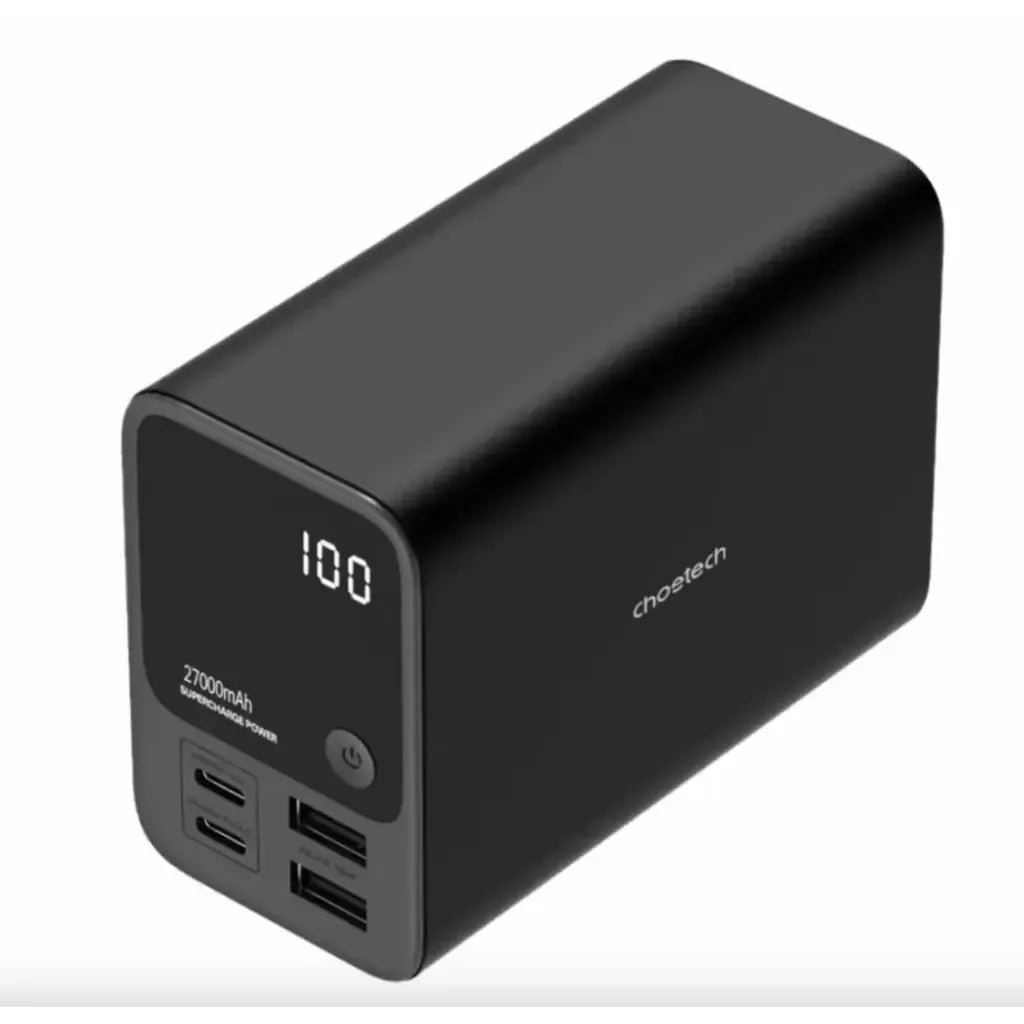 Choetech 27000mAh Power Bank (B635) 100W Fast Charging - Black