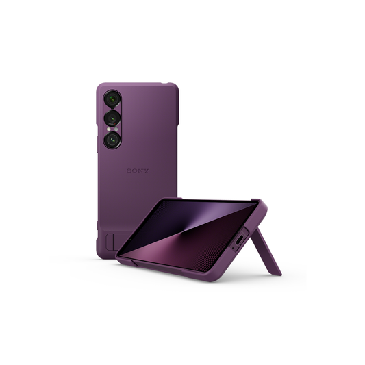 Étui d'origine avec support pour Sony Xperia 1 VII XQZ-CBFS