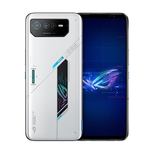 ASUS ROG Phone 6 International Republic Gamers Version Dual SIM Unlocked  (AI2201) - 5G - White / 16GB+512GB