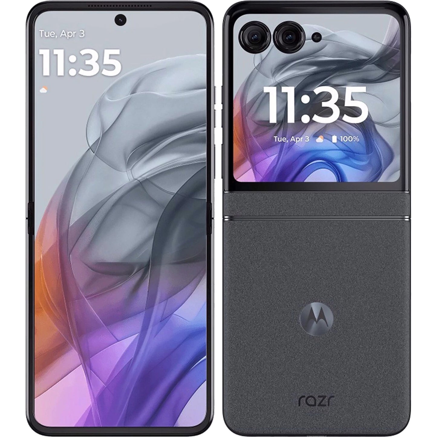 Open Box Motorola Razr 50 (XT2453-V) Dual Sim Factory Unlocked -5G