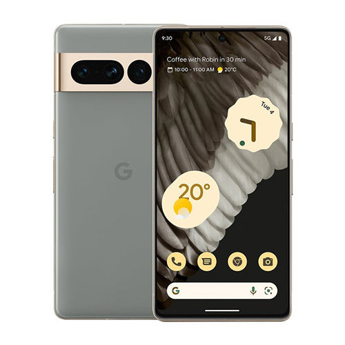 Google Pixel 7 Pro Factory Unlocked - 5G (G2AE) - Hazel / 12GB+512GB