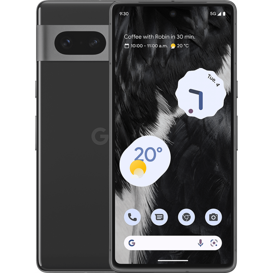 Google Pixel 7 Factory Unlocked Obsidian Black