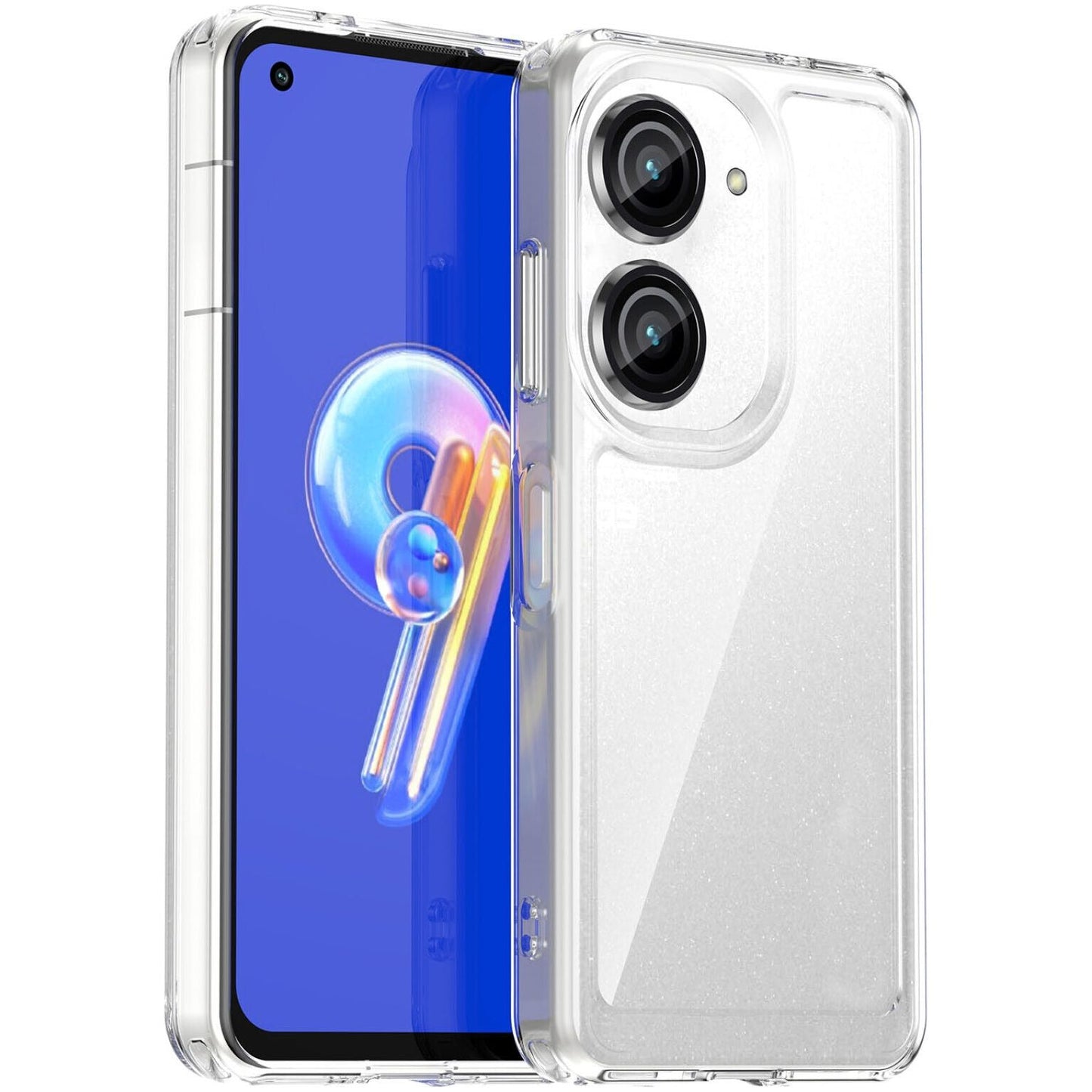 Zenfone 9 Clear Translucent Case, Airbag Design