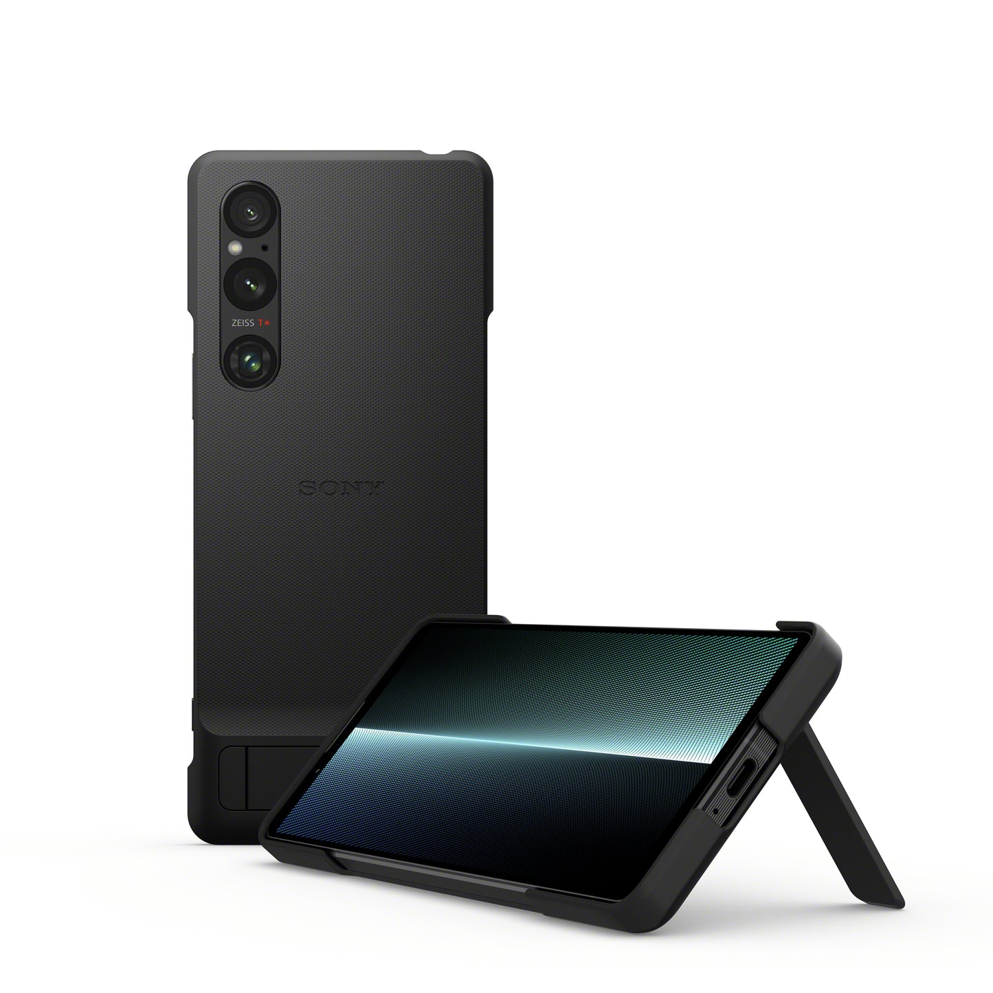 Original Sony Xperia 1 V Case with Stand XQZ-CBDQ