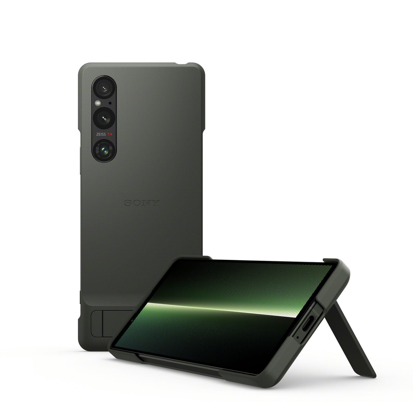 Original Sony Xperia 1 V Case with Stand XQZ-CBDQ