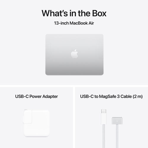 Apple MacBook Air - 13" M4 Pro chip - 10 core CPU - 8 core GPU - 16 GB RAM - 256 GB SSD - Silver
