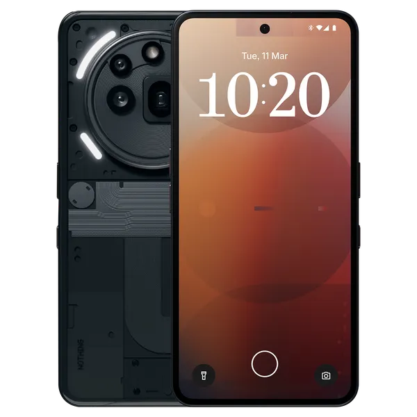 Téléphone portable Nothing (3a) Pro Dual Sim débloqué en usine, boîte ouverte - 5G