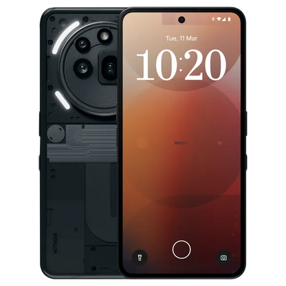 Téléphone portable Nothing (3a) Pro Dual Sim débloqué en usine, boîte ouverte - 5G