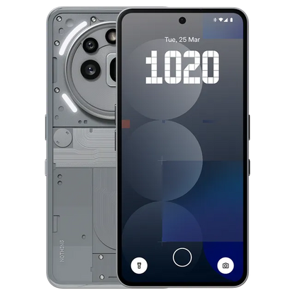 Téléphone portable Nothing (3a) Pro Dual Sim débloqué en usine, boîte ouverte - 5G