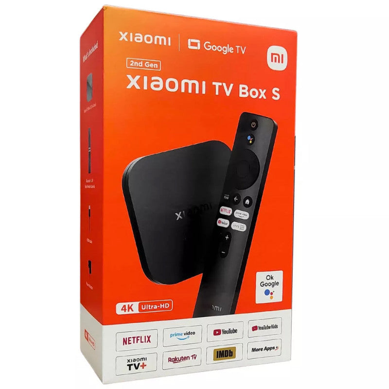 Xiaomi Mi TV Box S 4K 2nd Gen - Google TV – Swiftronics Canada