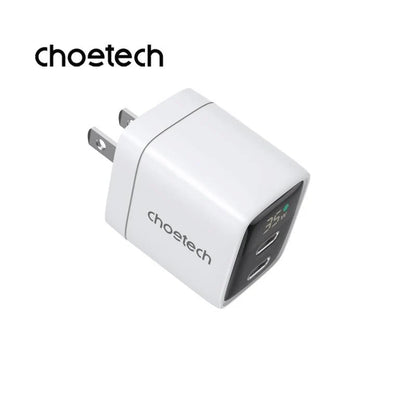 Chargeur double Choetech 33 W (Pd5006) - Blanc