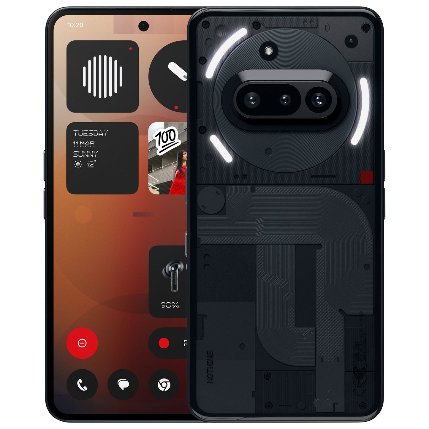 Open Box Nothing Phone 3a (A059) Dual Sim Factory Unlocked - 5G
