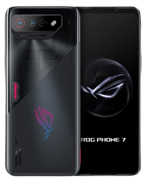 ASUS ROG Phone 7 International Republic Gamers Version Dual SIM Unlocked  (AI2205) - 5G - Phantom Black / 16GB+512GB