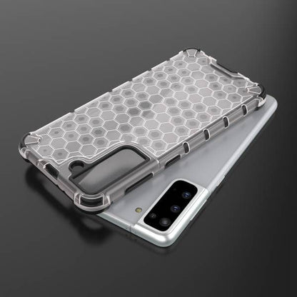 Samsung S21, S21+, S21 Ultra Honeycomb Defensive Case - Translucent