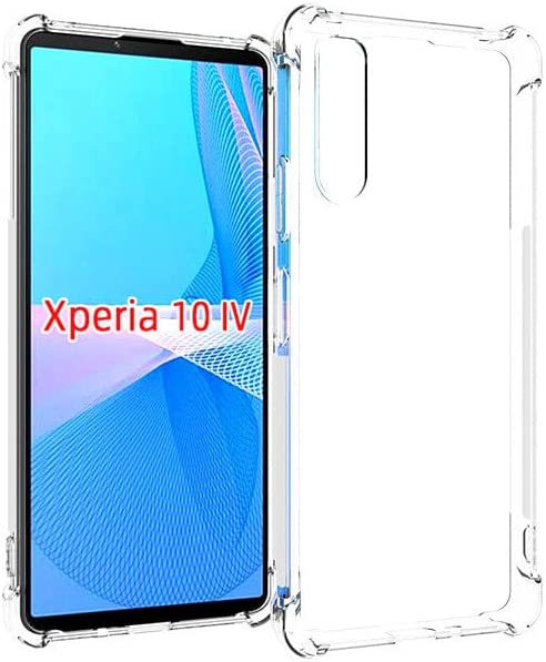 Sony Xperia 10IV Clear Translucent Case, Airbag Design