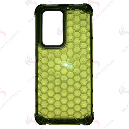 huawei p40 pro honeycomb defensive case - translucent