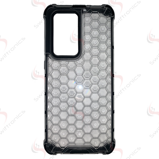 huawei p40 pro honeycomb defensive case - translucent