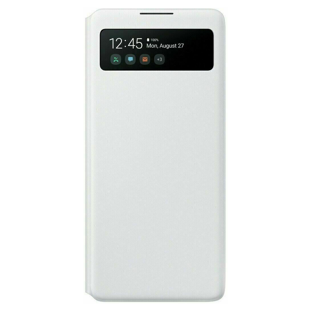 Samsung Galaxy S10 Lite S View Wallet Cover Case - White