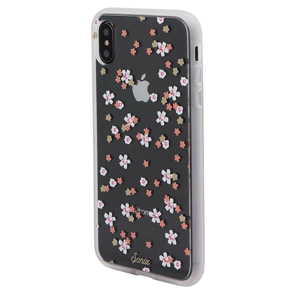 Apple iPhone Xs Max Sonix Clear Coat Case Cover - Rhinestone Floral Bunch