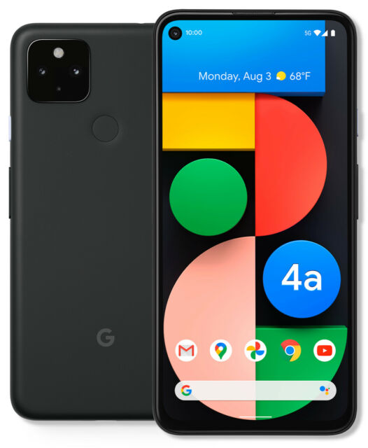 Google Pixel 4a Factory Unlocked- Black